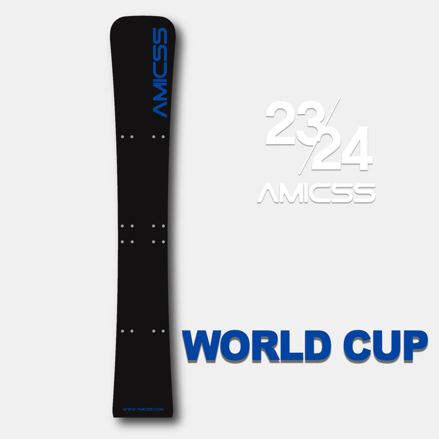 [AMICSS/아믹스] 23/24 WORLD CUP (BLACK) 알파인보드 (예약판매 계약금)